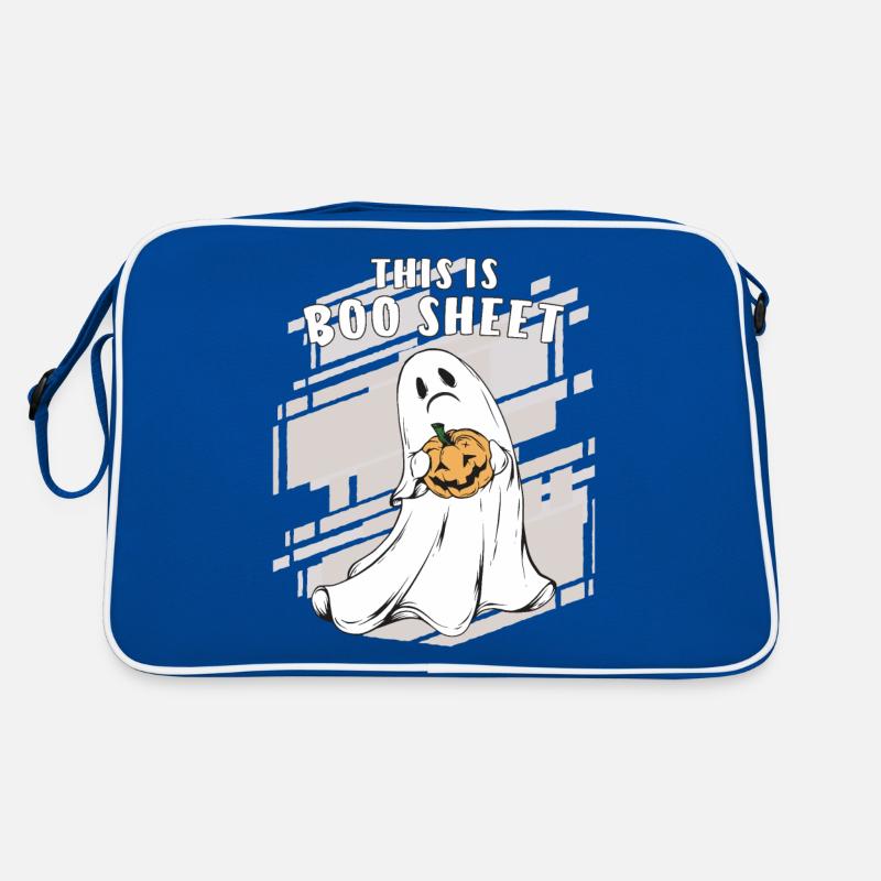 HALLOWEEN THIS IS BOO SHEET Retro Tasche