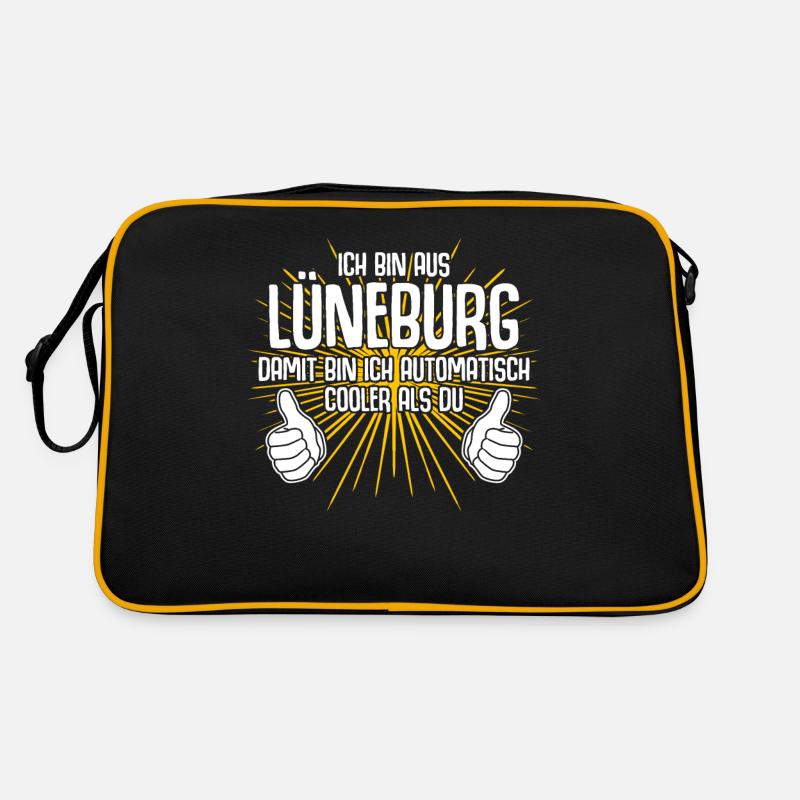 Lüneburg Spruch Lüneburger Retro Tasche