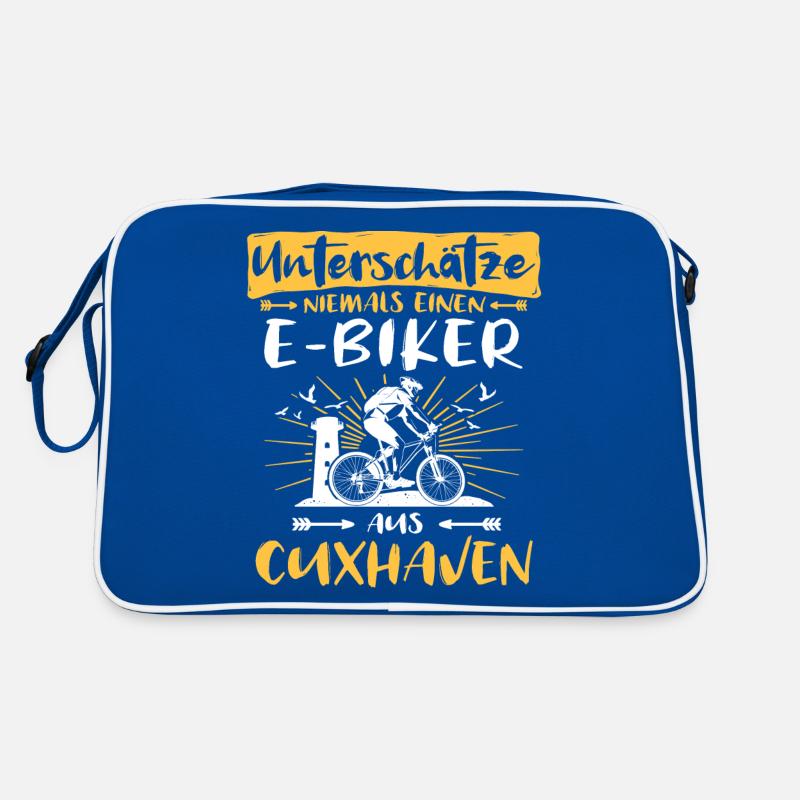 Cuxhaven Ebike Cuxhavener Ebiker Retro Tasche