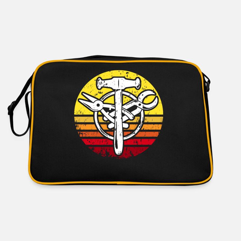 Spengler guild sign Bauspengler Retro Bag