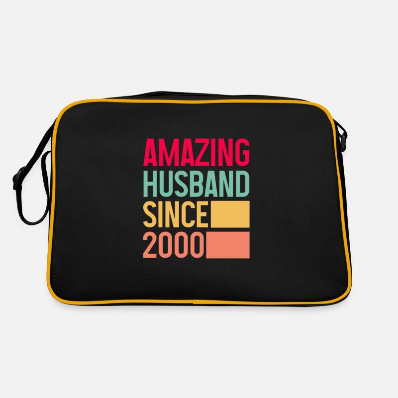 Husband since 2000 Wedding Wife Gift Retro Bag