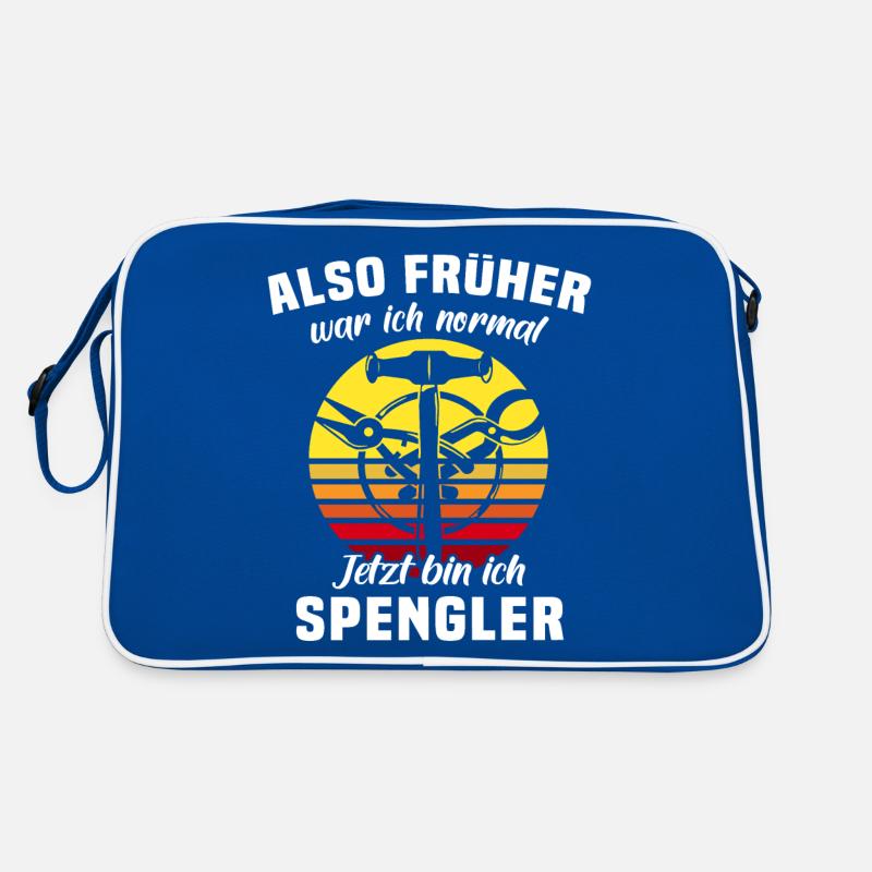 Spengler Spengeln Bauspengler Retro Tasche