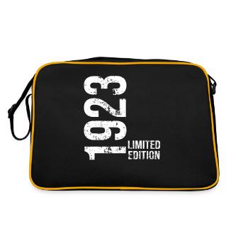 Limited edition of 1923 - Retro Bag - black/gold - Back
