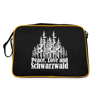 Black Forest Hiking Hikers - Retro Bag - black/gold - Back