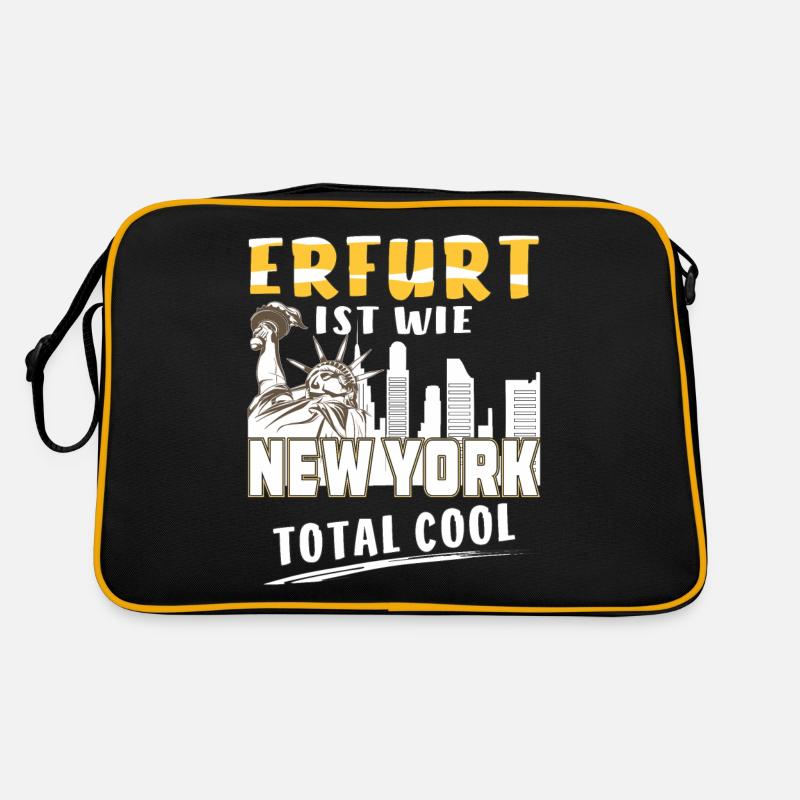 ERFURT EST COMME NEW YORK Sac Retro