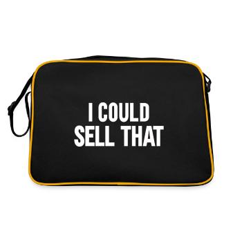 Agent immobilier Courtier Profession Immobilier - Sac Retro - noir/or - Dos