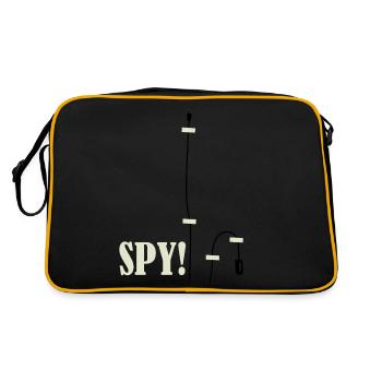 Eavesdropper Spy Spy Mikofon - Retro Bag - black/gold - Back