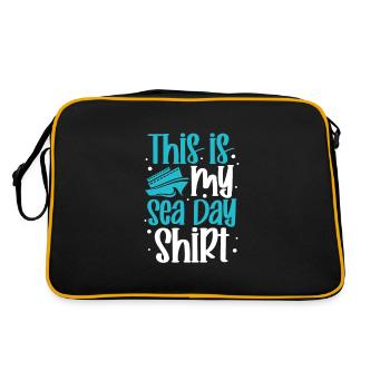 Cruise - Retro Bag - black/gold - Back