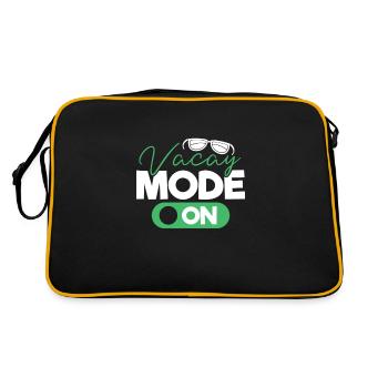 Cruise - Retro Bag - black/gold - Back