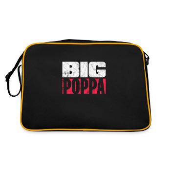 Hip Hop - Sac Retro - noir/or - Dos