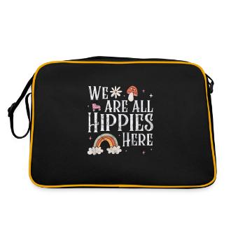 Hippy - Retro Bag - black/gold - Back
