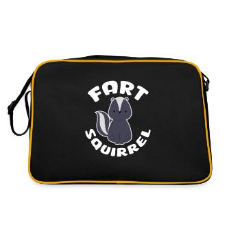 Mouffette - Sac Retro - noir/or - Dos