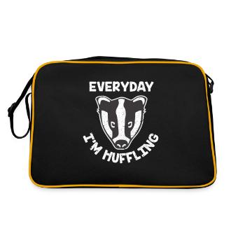 Skunk Stinker Stinker Skunk Gift - Retro Bag - black/gold - Back