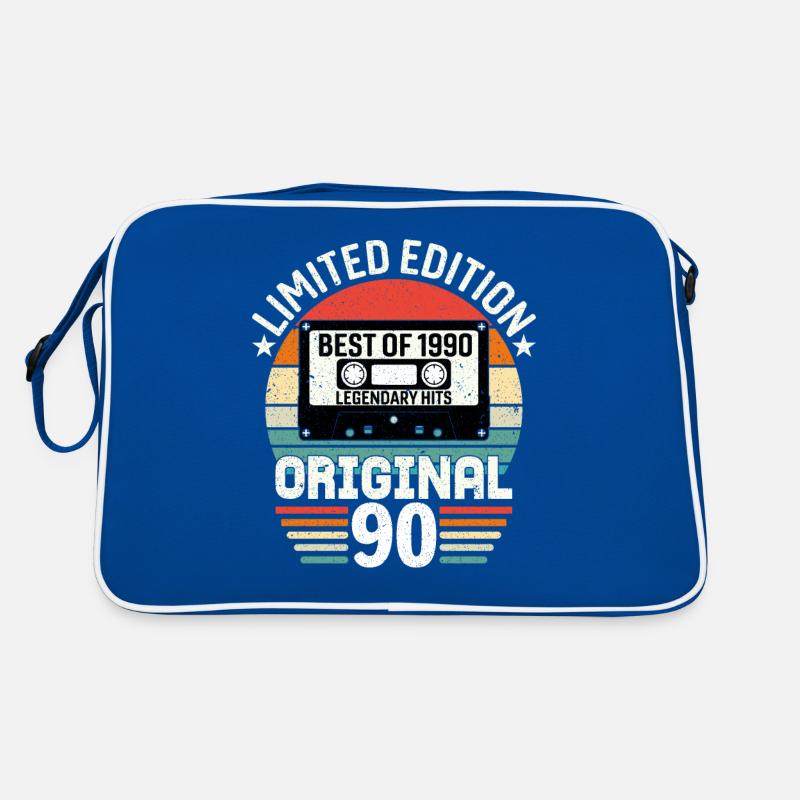 Idée Cadeau Vintage D Anniversaire Original 1990 Sac Retro