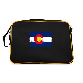 Colorado - Retro Bag - black/gold - Back
