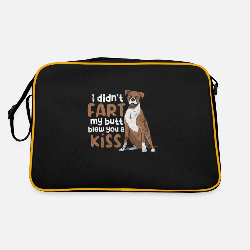 Boxer Hund Retro Tasche