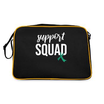Escouade de soutien, Emerald Loop Cancer du foie - Sac Retro - noir/or - Dos