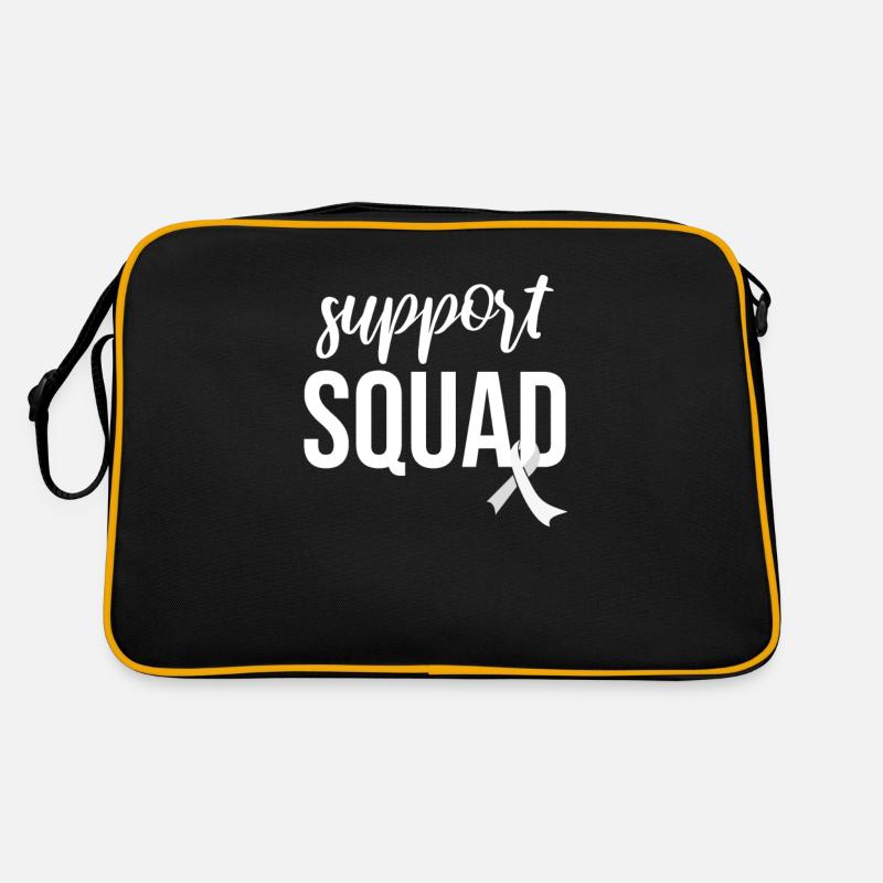 Escouade de soutien, White Loop Lung Cancer Sac Retro