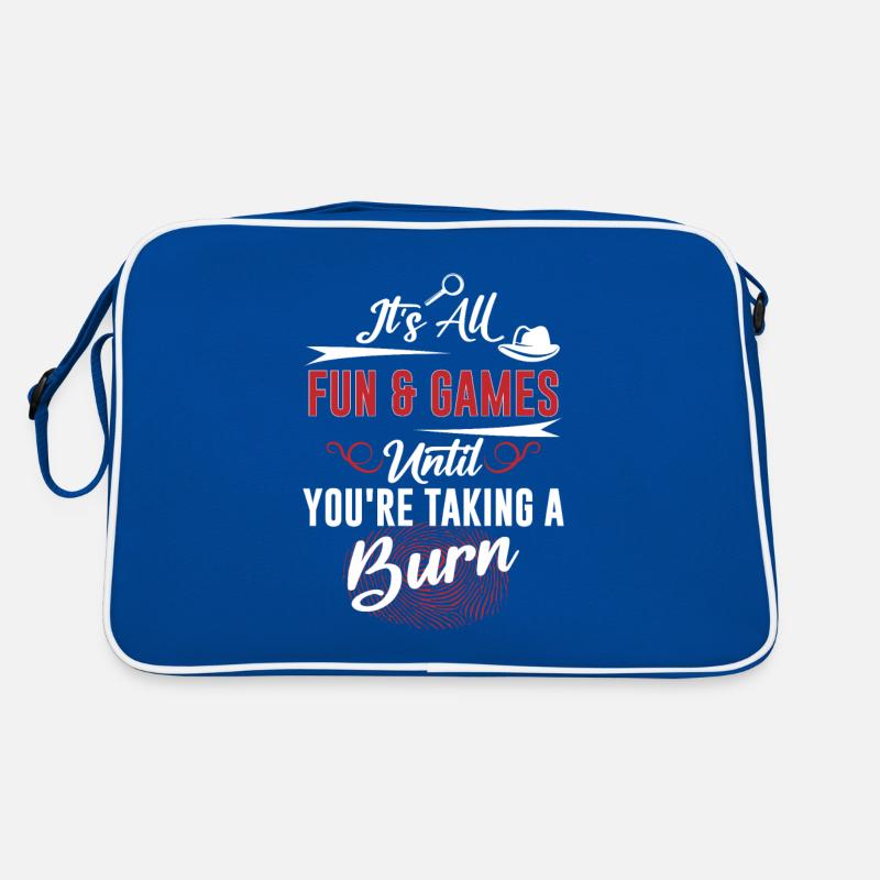 It's All Fun & Games Until Taking A Burn, Detective Retro Bag