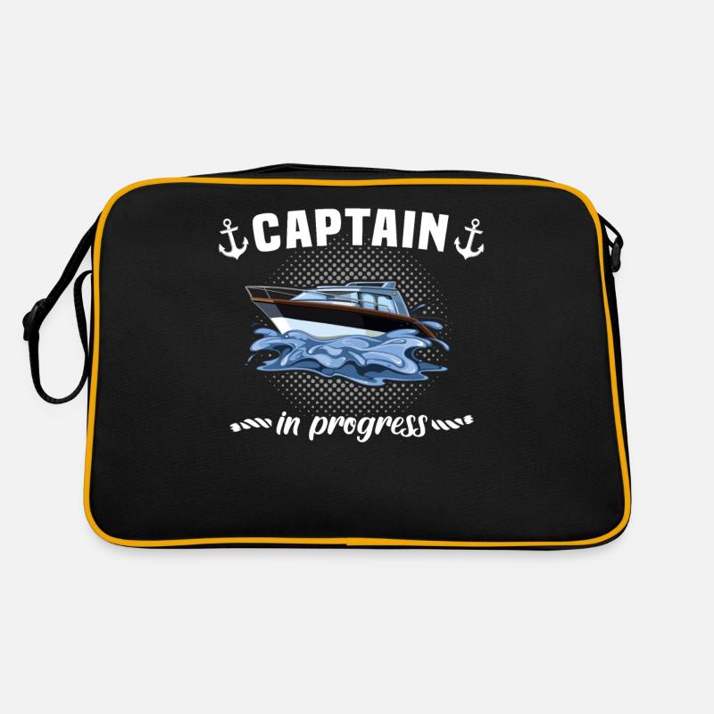 Captain Boat Captain Retro Bag