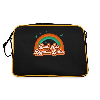Bad Ass Bypass Babe Gastric Bypass Perte de poids - Sac Retro - noir/or - Dos