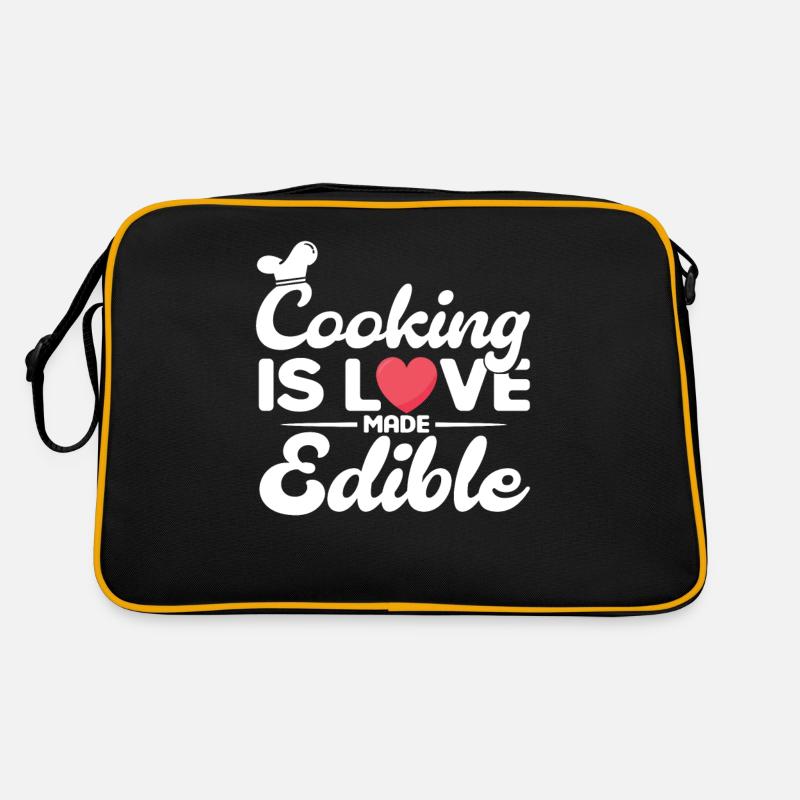 Küchenchef Spruch Geschenk Lustig Koch Retro Tasche