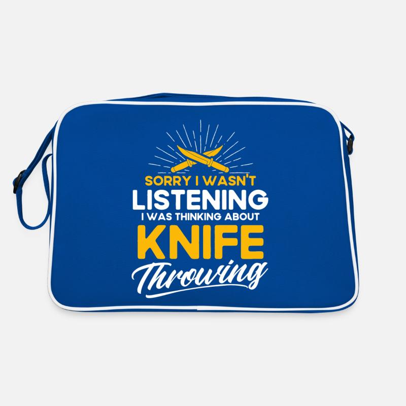 Knife throwing disc gift knife thrower Retro Bag