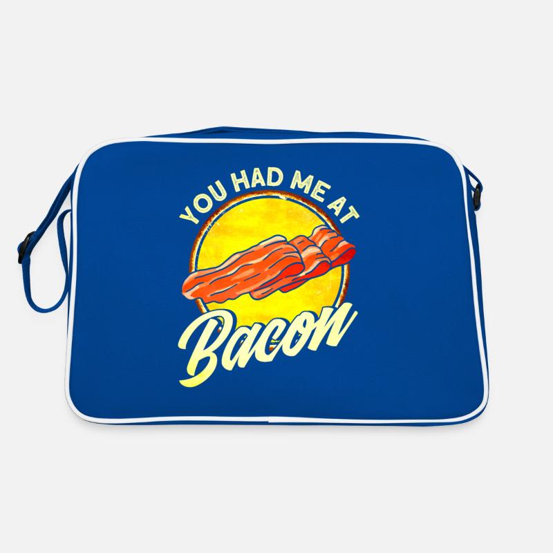 Du Hattest Mich Bei Bacon Retro Tasche