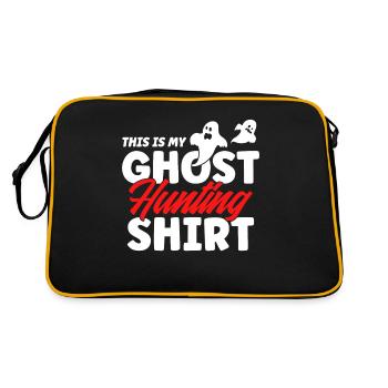 Das Ist Meine Geisterjagd - Retro Tasche - Schwarz/Gold - Hinten