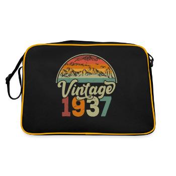 Vintage 1937 - Sac Retro - noir/or - Dos