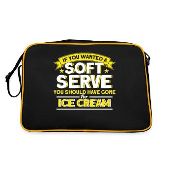 Cadeau de joueur de volley-ball Volley-ball drôle - Sac Retro - noir/or - Dos