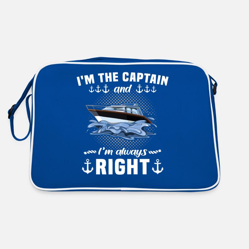 Captain is always right Captain Retro Bag