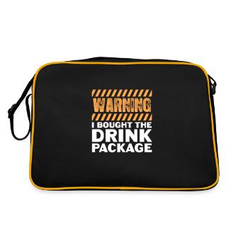 Cruise - Retro Bag - black/gold - Back