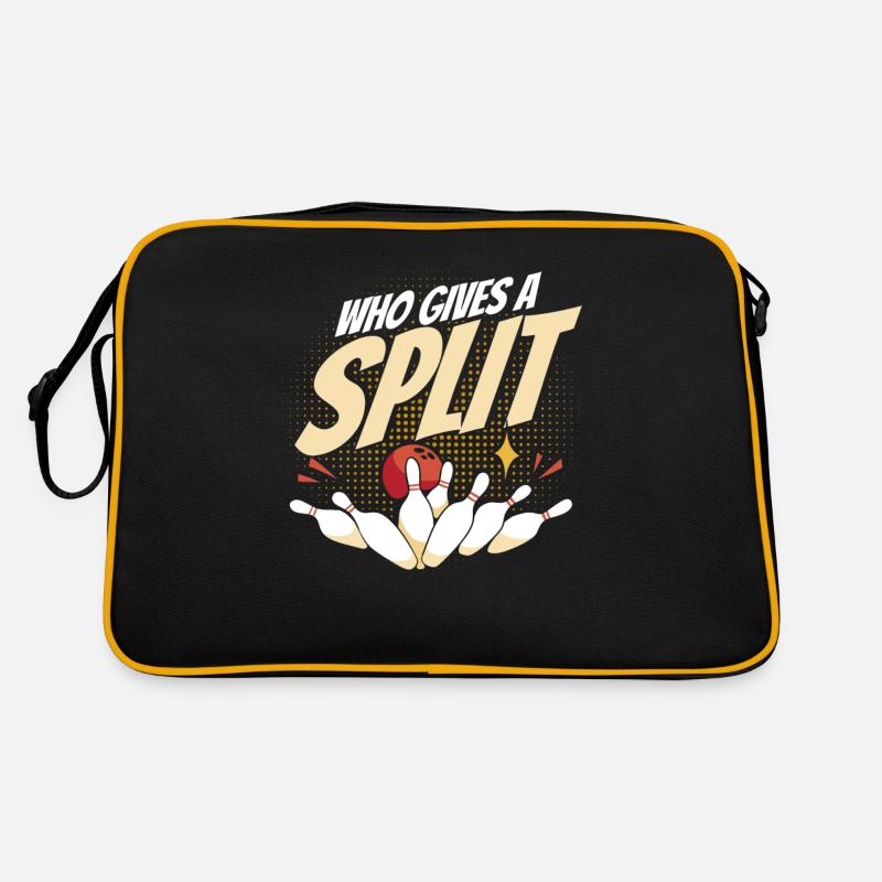 Bowling Team Bowlers Bowling Retro Bag