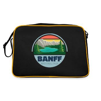 Parc national Banff Grizzly Bear Lake Louise Canada C - Sac Retro - noir/or - Dos