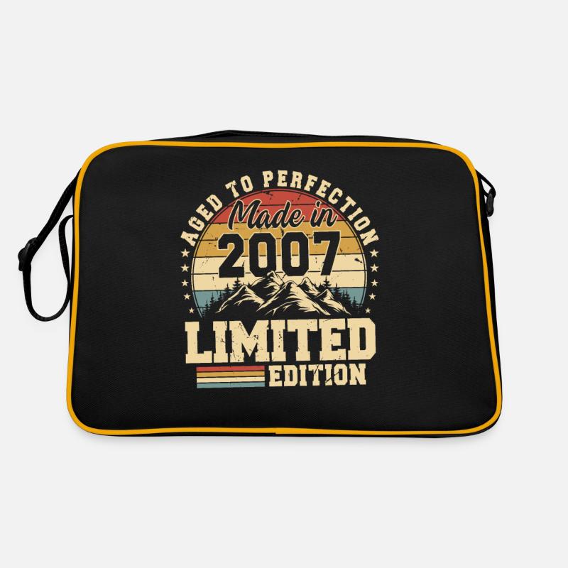 Perfekt gealtert im Jahr 2007 Retro Tasche