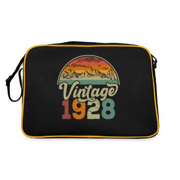 Vintage 1928 - Sac Retro - noir/or - Dos