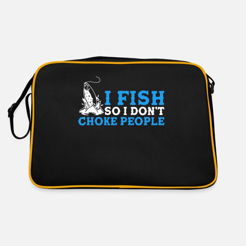 Cadeau de pêche Pêche Pêcheur Drôle De Pêcheur Sac Retro