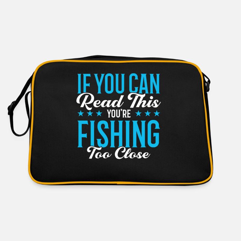 Cadeau de pêche Pêche Pêcheur Drôle De Pêcheur Sac Retro