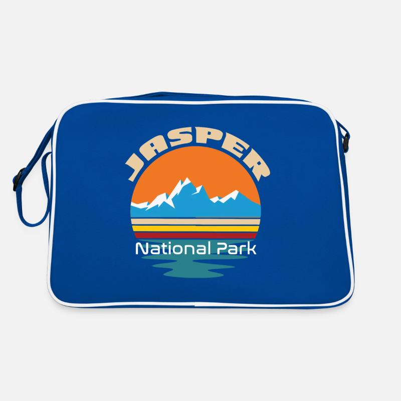 Parc national Jasper Souvenir Canada Waterfall Ber Sac Retro