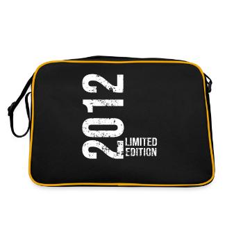 Limitierte Auflage von 2012 - Retro Tasche - Schwarz/Gold - Hinten