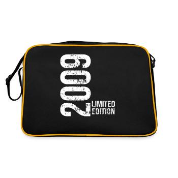 2009 Limitierte Auflage - Retro Tasche - Schwarz/Gold - Hinten
