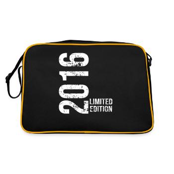 Edition Limitée De 2016 - Sac Retro - noir/or - Dos