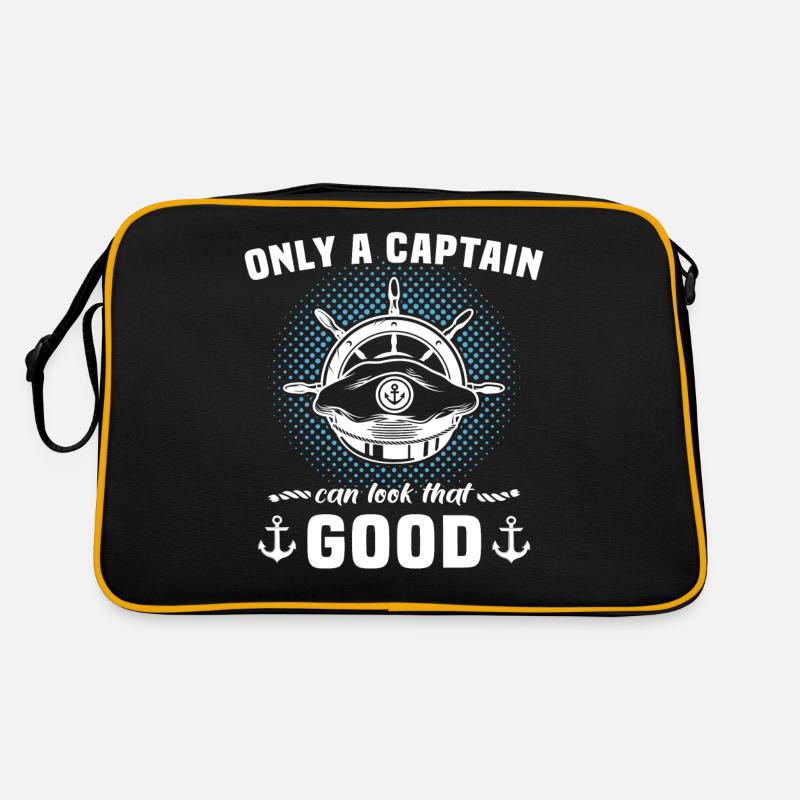 Captain Captain Boat Retro Bag