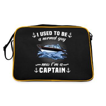 Captain Captain Boat - Retro Bag - black/gold - Back