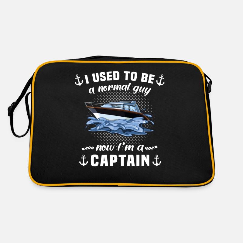 Captain Captain Boat Retro Bag