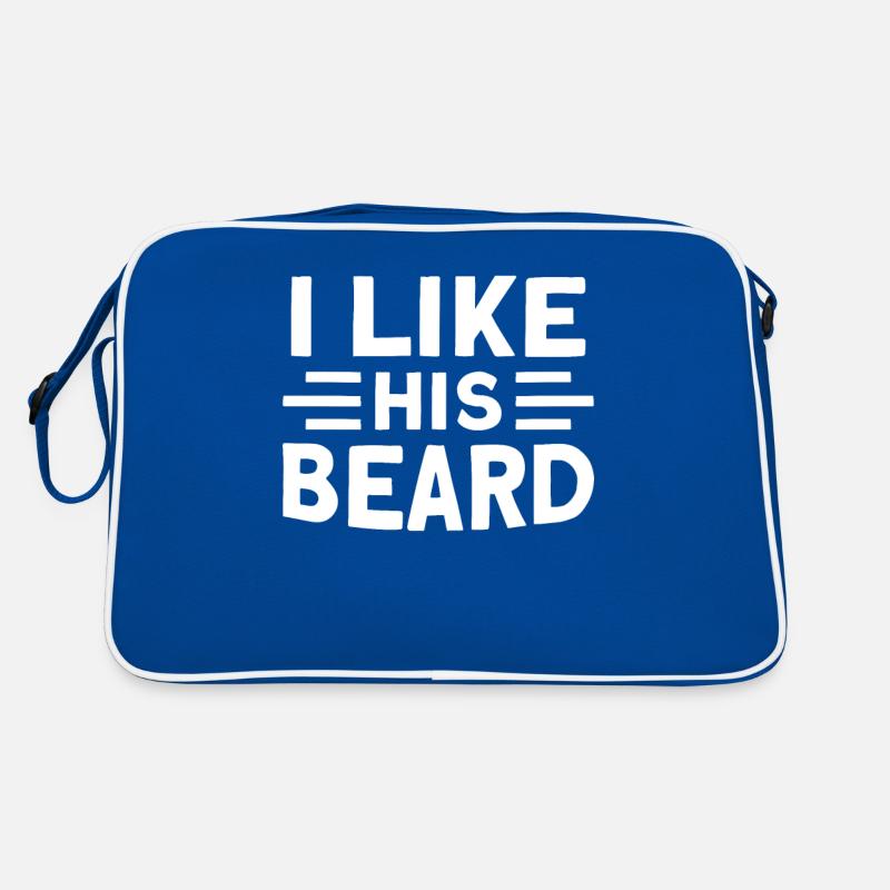 Bärte Spruch Lustiges Bartgeschenk Bart Retro Tasche