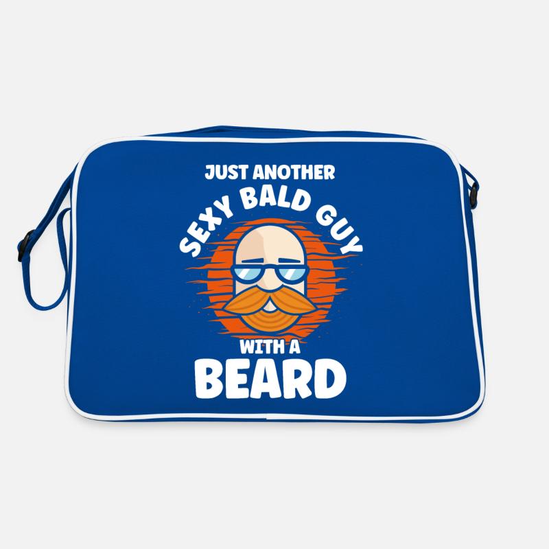 Bärte Spruch Lustiges Bartgeschenk Bart Retro Tasche