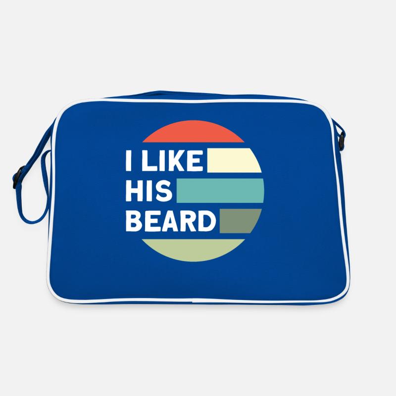 Bärte Spruch Lustiges Bartgeschenk Bart Retro Tasche