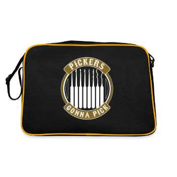 Pickers allant à Pick, Lock Picking - Sac Retro - noir/or - Dos
